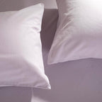 Φανελένιες Μαξιλαροθήκες Σετ 2τμχ Πειραϊκή Πατραϊκή 52X78 Lilac Marble